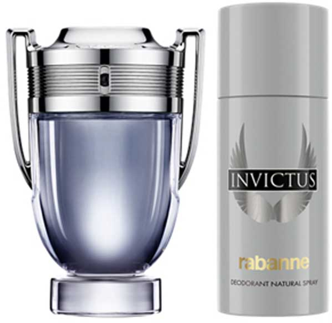 Zestaw męski Paco Rabanne Invictus Woda toaletowa 100 ml + Dezodorant perfumowany 150 ml (3349668635139) - obraz 2