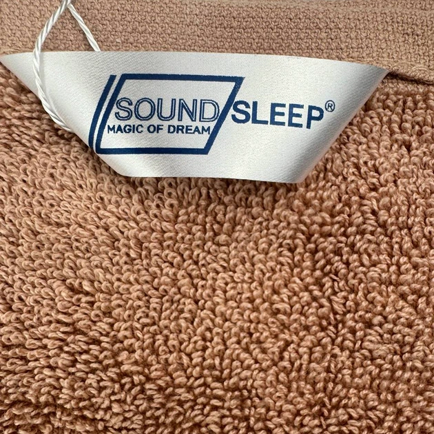 Полотенце махровое с петелькой SoundSleep Delicat 50х90 см 500гм2 бежевый (94312935) - Фото 3 Полотенце махровое с петелькой SoundSleep Delicat 50х90 см 500гм2 бежевый (94312935) - изображение 3