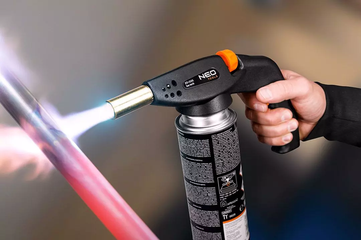 Газовий пальник NEO Tools накручуваний 20-026 (5907558465365) - зображення 7