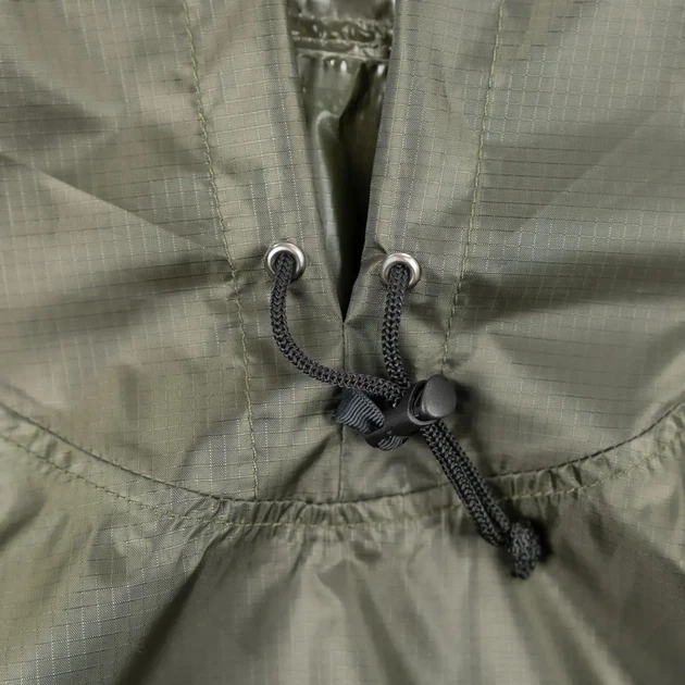 Пончо One size для туризму Tribe Tarp Poncho Pro (T-KE-0013-olive) - Фото 6 Пончо One size для туризму Tribe Tarp Poncho Pro (T-KE-0013-olive) - зображення 6