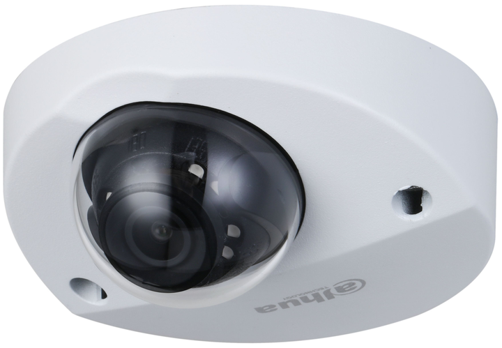 HDCVI-відеокамера Dahua 2MP Starlight HDCVI Fixed IR Dome White (DH-HAC-HDBW2241FP-A) - зображення 1