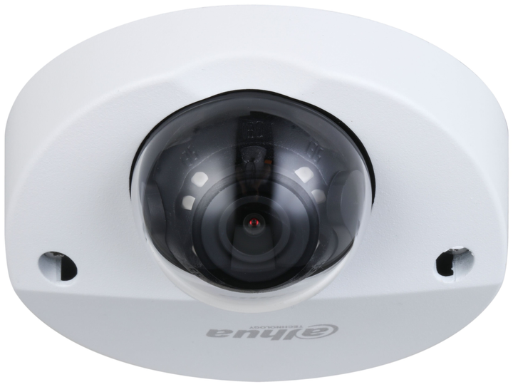 HDCVI-відеокамера Dahua 2MP Starlight HDCVI Fixed IR Dome White (DH-HAC-HDBW2241FP-A) - зображення 2