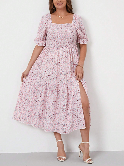 Плаття довге літнє жіноче SHEIN GD-00085576 3XL Різнокольорове від Rozetka на платформі USKIDKA Акція на Плаття довге літнє жіноче SHEIN GD-00085576 3XL Різнокольорове від Rozetka