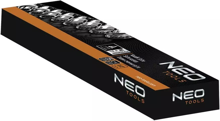 Набір торцевих головок NEO Tools Spline 1/2" 8 шт 08-651 (5907558406290) - зображення 4