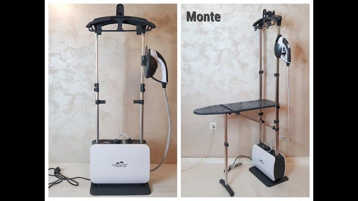 Відпарювач для одягу вертикальний стаціонарний Monte (MT-1565) - зображення 2