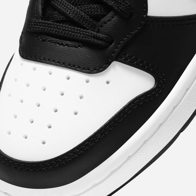 Підліткові високі кеди для дівчинки Nike Court Borough Mid 2 (Gs) CD7782-005 39 (6.5US) Чорні (194953181241) - зображення 8