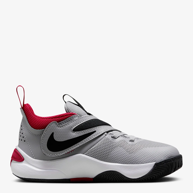 Акція на Дитячі кросівки для хлопчика Nike Team Hustle D 11 (Ps) DV8994-006 32 (1Y) Сірі від Rozetka