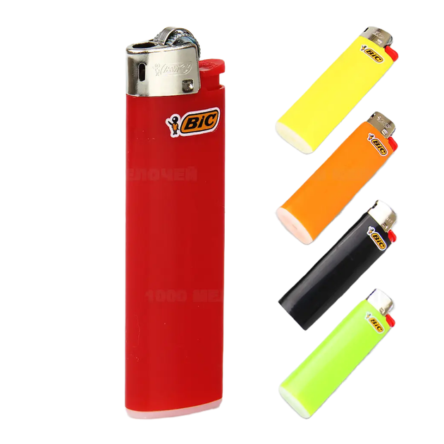 Запальничка кишенькова п'єзо Bic Slim J23 кольорова - зображення 2
