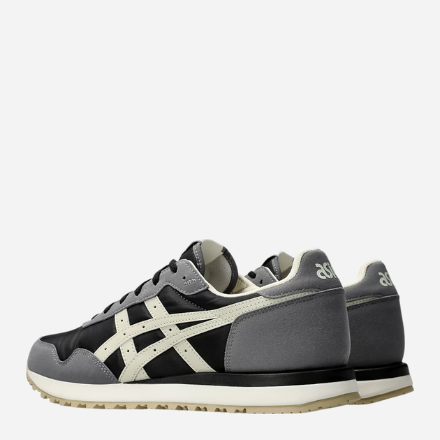 Buty sportowe damskie ASICS Tiger Runner II 1203A293-001 40.5 (9US) 25.7 cm Czarny/Szary (4550457741279) - obraz 4