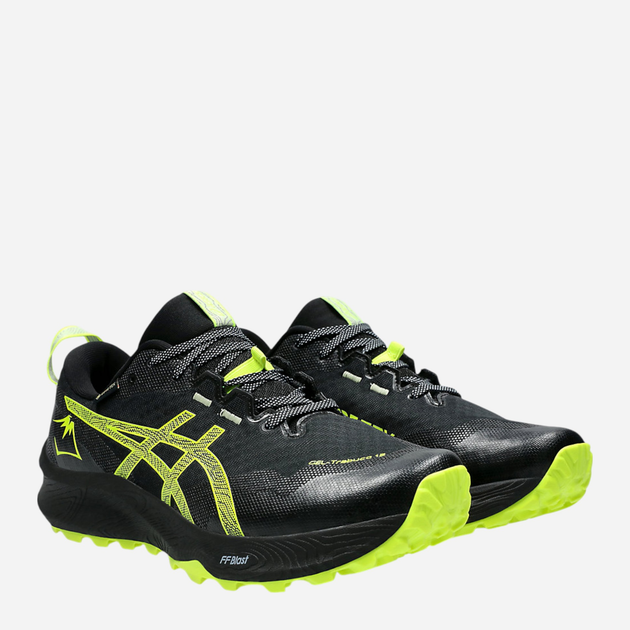 Buty do biegania męskie z amortyzacją ASICS Gel-Trabuco 1011B801-003 45 (11US) 28.5 cm Czarne (4550457737524) - obraz 2