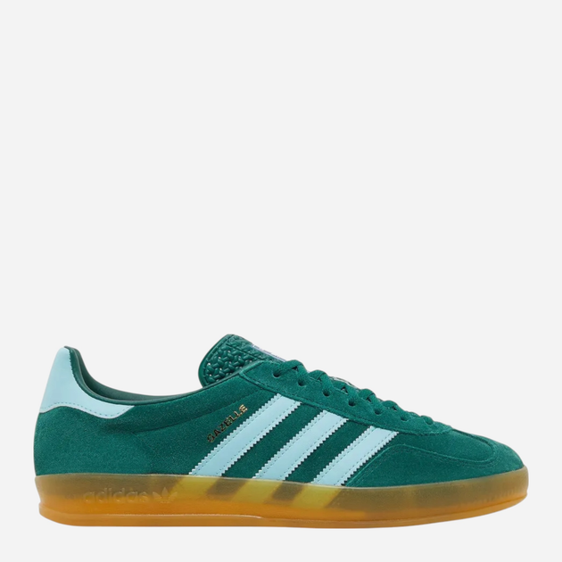 Sneakersy męskie do kostki adidas Originals Gazelle Indoor IG9979 44 Ciemnozielone (4066751278842) - obraz 1