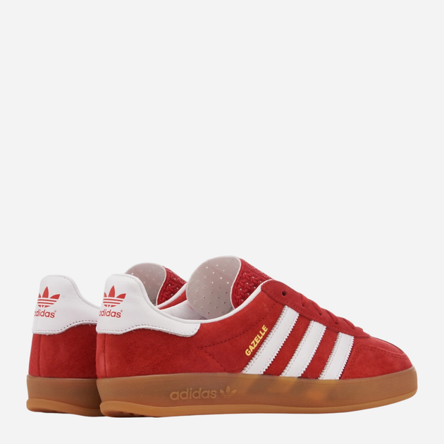 Sneakersy męskie do kostki adidas Originals Gazelle Indoor H06261 45.5 Czerwone (4066746178355) - obraz 4