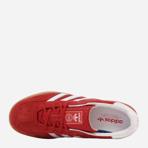 Sneakersy męskie do kostki adidas Originals Gazelle Indoor H06261 45.5 Czerwone (4066746178355) - obraz 5