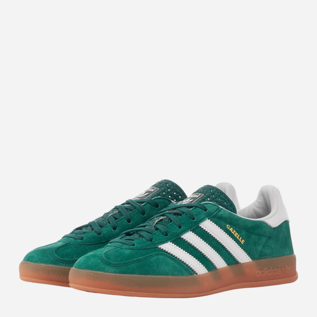 Чоловічі кеди низькі adidas Originals Gazelle Indoor IG1596 42 Зелені (4066764312557) - зображення 2