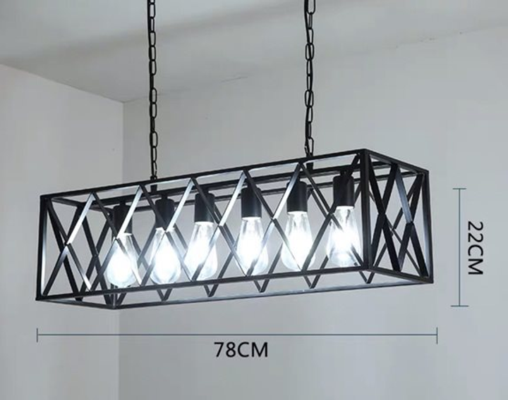 Люстра Sirius H742-6 для кухні, спальні, передпокою - зображення 6