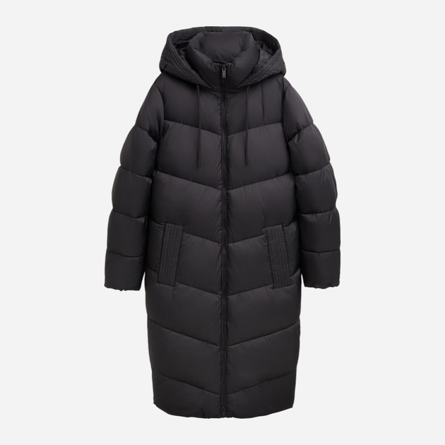 Kurtka zimowa długa damska Tom Tailor 1042891 2XL Czarna (4068127228482) - obraz 5