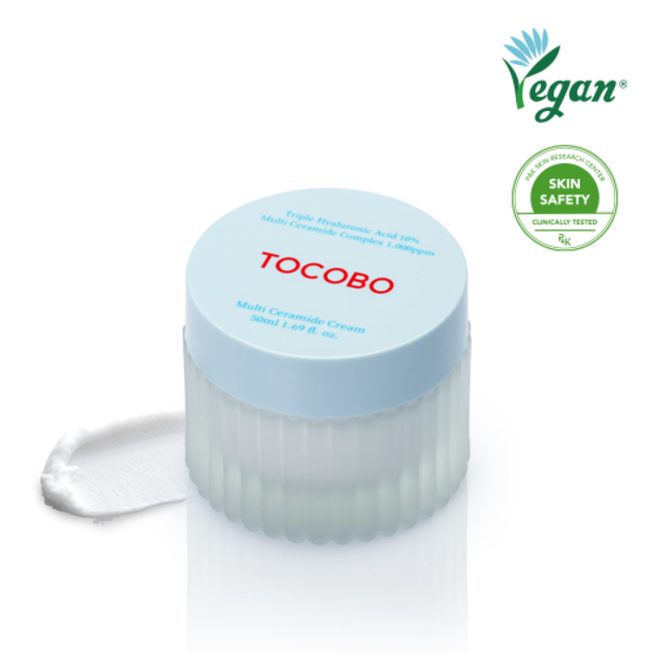 Крем Tocobo Multi Ceramide Cream увлажняющий с керамидами 50 мл - Фото 1 Крем Tocobo Multi Ceramide Cream увлажняющий с керамидами 50 мл - изображение 1