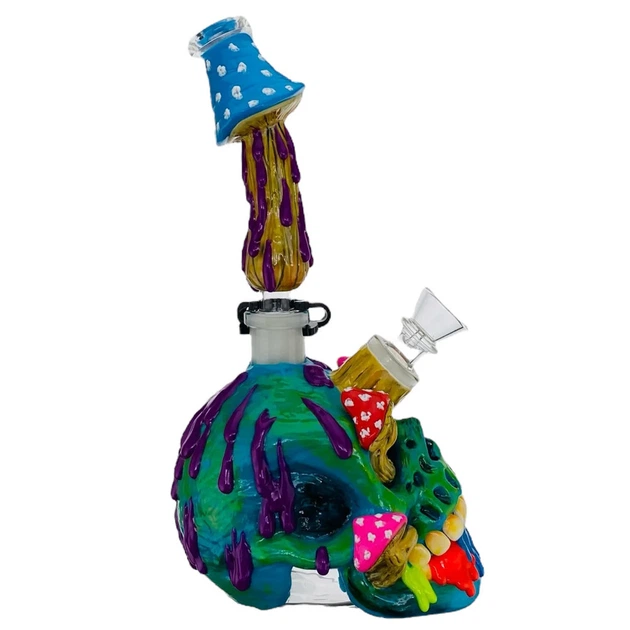 Бонг Стеклянный "Skull Shroom" - Фото 2 Бонг Стеклянный "Skull Shroom" - изображение 2