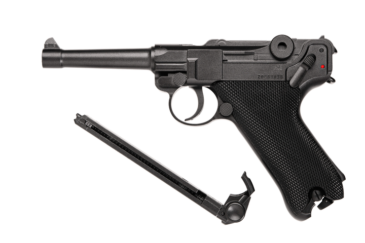 Пневматический пистолет Umarex Legends Luger P08 кал. 4,5 мм - изображение 2