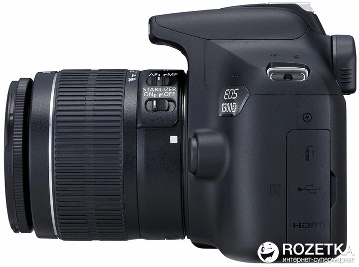 Фотоаппарат Canon EOS 1300D 18-55 IS II Kit (1160C036) - изображение 6