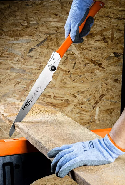 Piła japońska NEO Tools do cięcia dokładnego 11 TPI składana 44-611 (5907558463682) - obraz 7