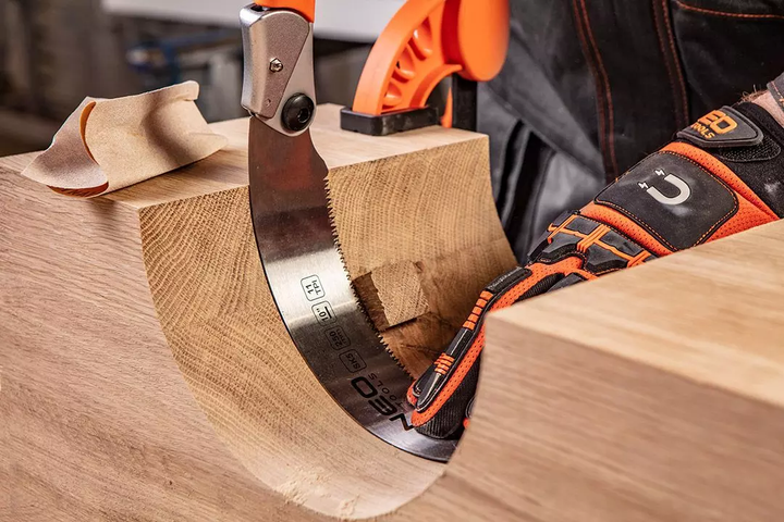 Piła japońska NEO Tools do cięcia dokładnego 11 TPI składana 44-610 (5907558463699) - obraz 7
