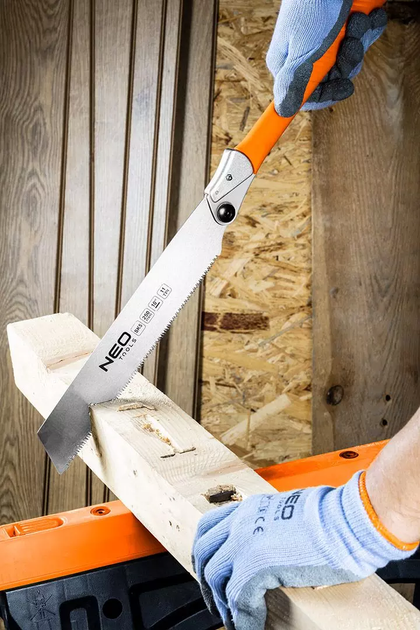 Piła japońska NEO Tools do cięcia dokładnego 11 TPI składana 44-610 (5907558463699) - obraz 8