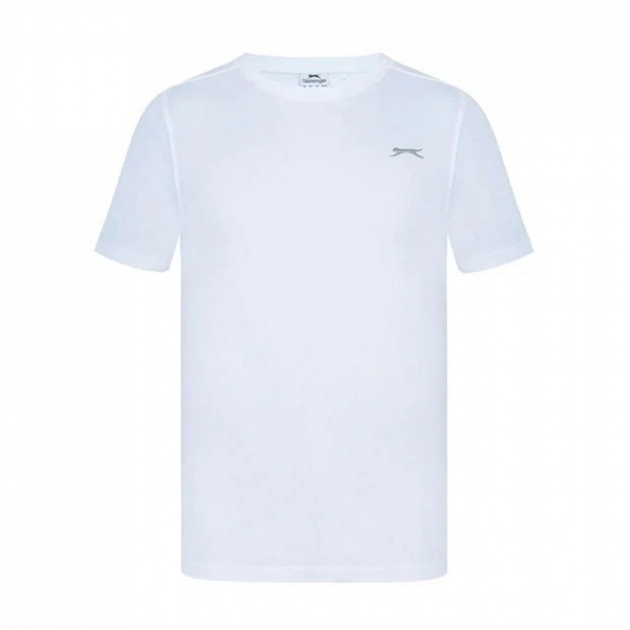 Футболка Slazenger Plain White, S (44) (10074342) – Брендовая одежда ...