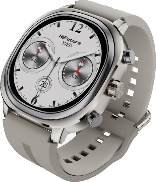 Смарт-часы HiFuture Aix Lite Silver (aixlite.champagnegold) - изображение 1