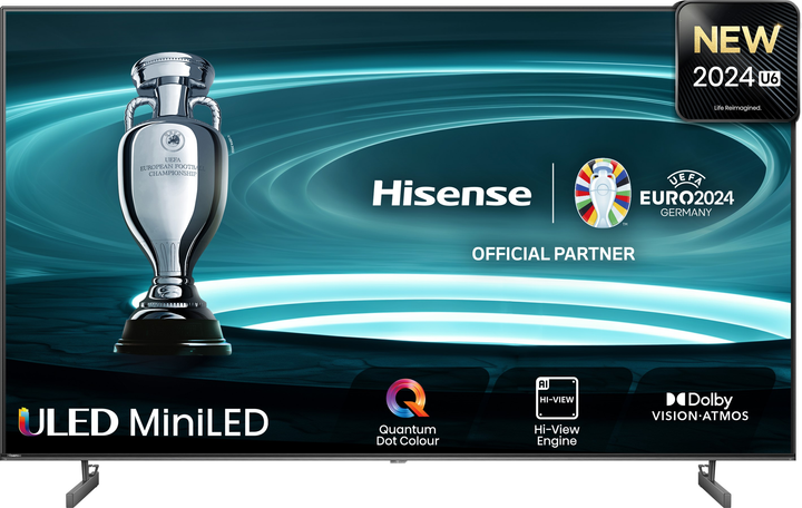 Телевізор Hisense miniLED 65U6NQ - зображення 2