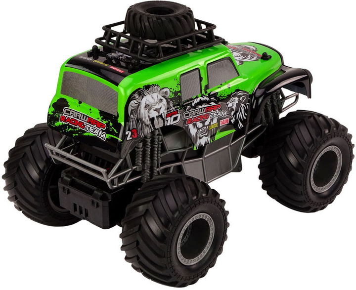 Samochód terenowy zdalnie sterowany LEAN Toys 1:16 Zielony (5905991007043) - obraz 4