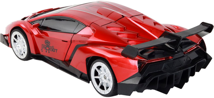 Samochód robot transformer zdalnie sterowany LEAN Toys 1:10 Czerwony (5905884459973) - obraz 4