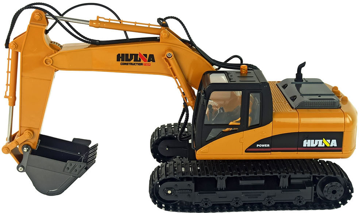 Koparka gąsienicowa zdalnie sterowana LEAN Toys 1:14 Żółty (5905515358248) - obraz 6