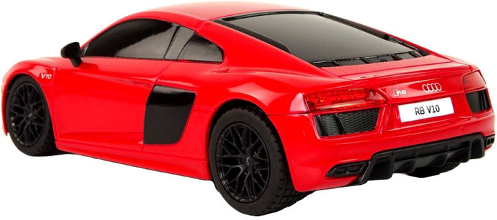 Машинка на радіокеруванні LEAN Toys Audi R8 Rastar 1:24 Червоний (5905515356572) - зображення 3