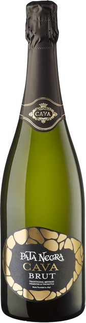 Вино ігристе Pata Negra Cava Brut 0.75 л 11.5% (8410261114002) - зображення 1