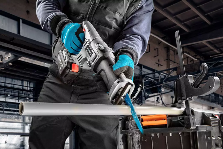Пила шабельна акумуляторна Graphite Energy+ 18V 58G017 без акумулятора та зарядного пристрою (5902062045928) - зображення 11