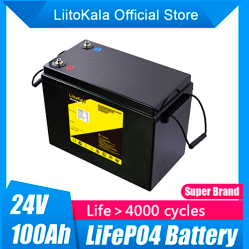 Акумулятор LiFePO4, LiitoKala, 24 В, 100 Ач, BMS smart плата - Фото 3 Акумулятор LiFePO4, LiitoKala, 24 В, 100 Ач, BMS smart плата - зображення 3