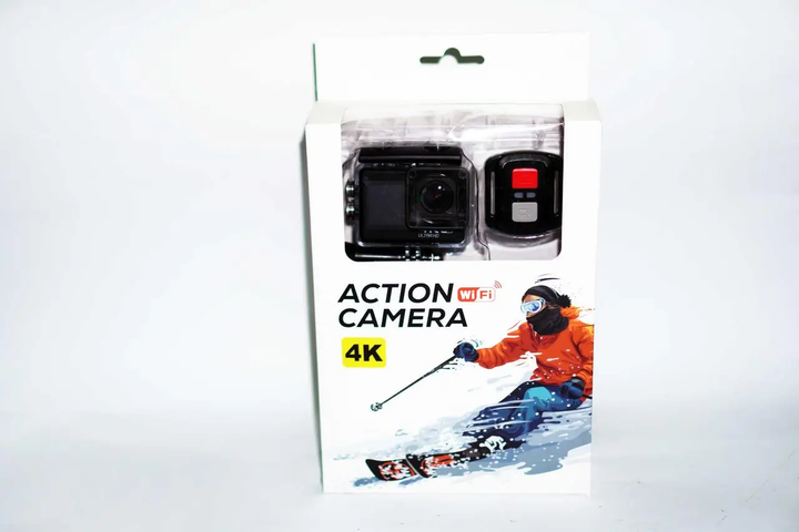 Екшн камера WiFi 4K + Пульт 2 дисплеї Action Camera AQ60AR - изображение 10