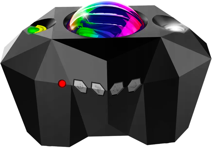Проєктор нічник зоряного неба з блютузом і колонкою Aurora Moon Star Projector - изображение 4