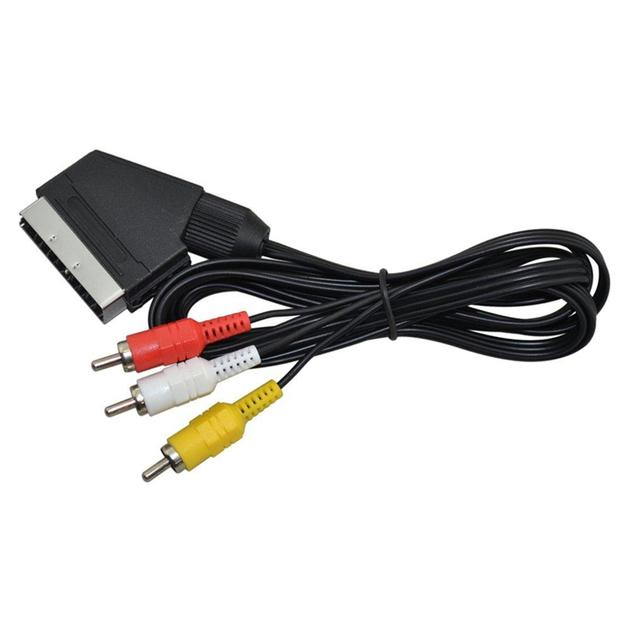 Видео аудио кабель Cablexpert SCART (Скарт) - 3RCA (Тюльпан) 1.5 м ...