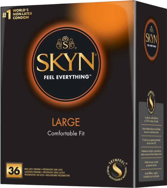 Prezerwatywy Unimil Skyn Feel Everything Large 36 szt (5011831100031) - obraz 1