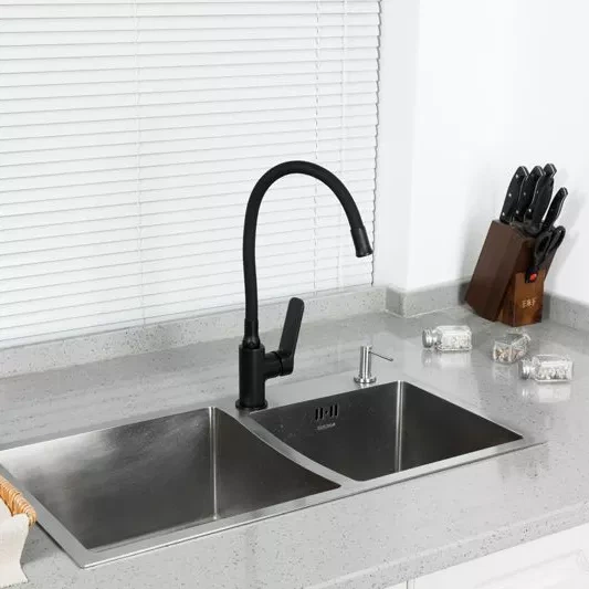 Смеситель для кухни с гибким изливом FRAP F4462 - изображение 2