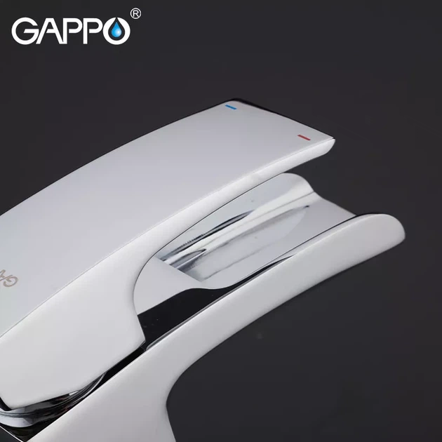 Змішувач для умивальника GAPPO G1007-20, хром G1007-20 - Фото 2 Змішувач для умивальника GAPPO G1007-20, хром G1007-20 - зображення 2