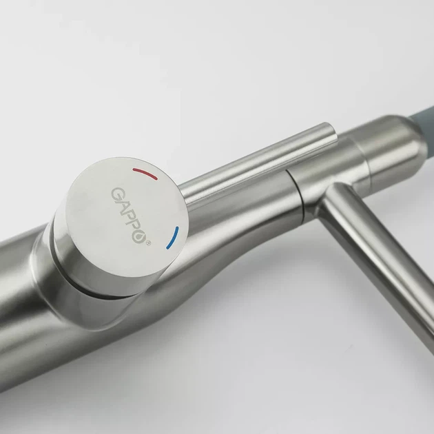 Смеситель для кухни с гибким изливом на 2 режима струи GAPPO G4398-55 - изображение 4