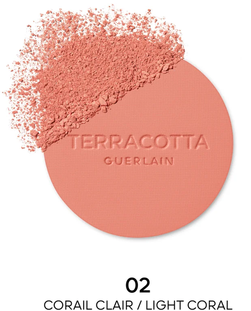 Рум'яна для обличчя Guerlain Terracotta Blush Powder 02 Corail