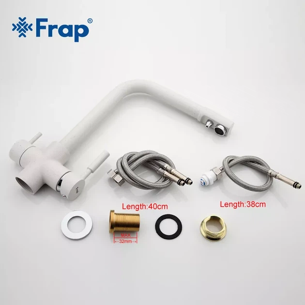 Смеситель для кухни с подключением к фильтру FRAP F4352-8 - изображение 5