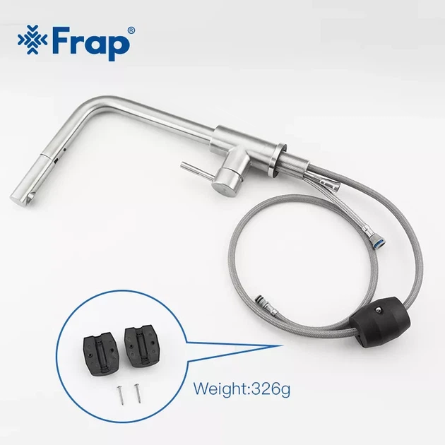 Смеситель для кухни с выдвижным изливом FRAP F60899 - изображение 3