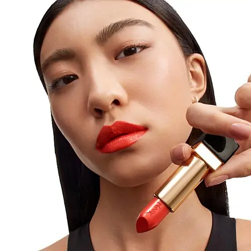 Помада для губ Yves Saint Laurent Rouge Pur Couture Caring Satin Lipstick O1 Wild Cinnamon 3.8g - изображение 5