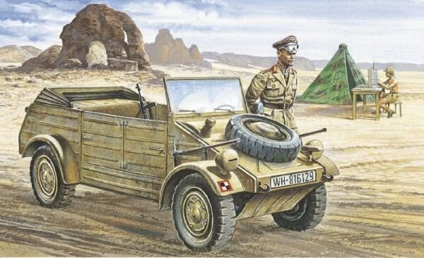 Пластикова модель Italeri VW Type 82 Kubelwagen (8001283803120) - зображення 3