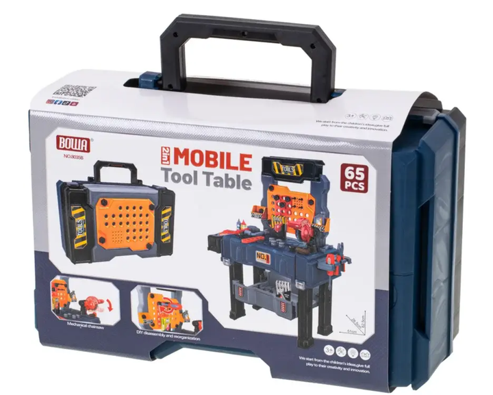 Набір інструментів TOOLS (8035 B) 65 ігрових елементів - зображення 4